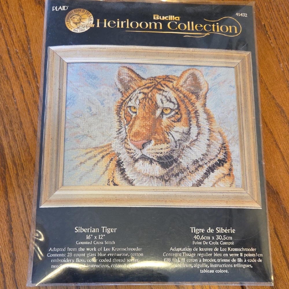 Bucilla Cross Stitch Embroidery Kit